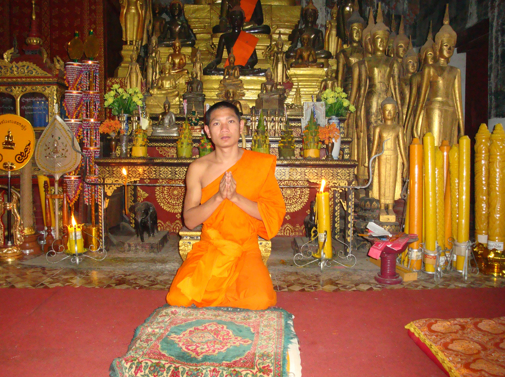 laos tour packages . Wat Siphouthabath