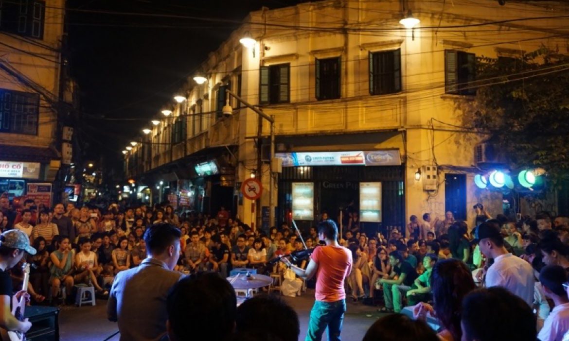 Ta Hien street - Hanoi nightlife