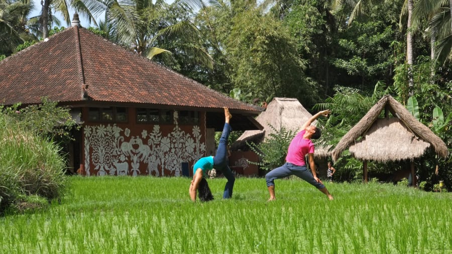 Yoga in Bali, Indonesia