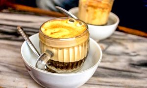 Egg coffee