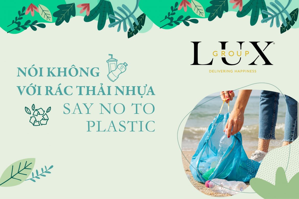 Lux Travel DMC Say no to Plastic Waste
