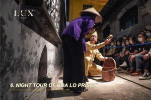 experiences in Hanoi - Hoa Lo Prison night tour