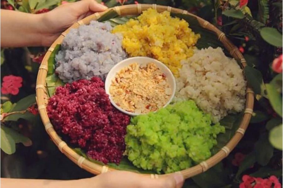 Five Colored Sticky Rice