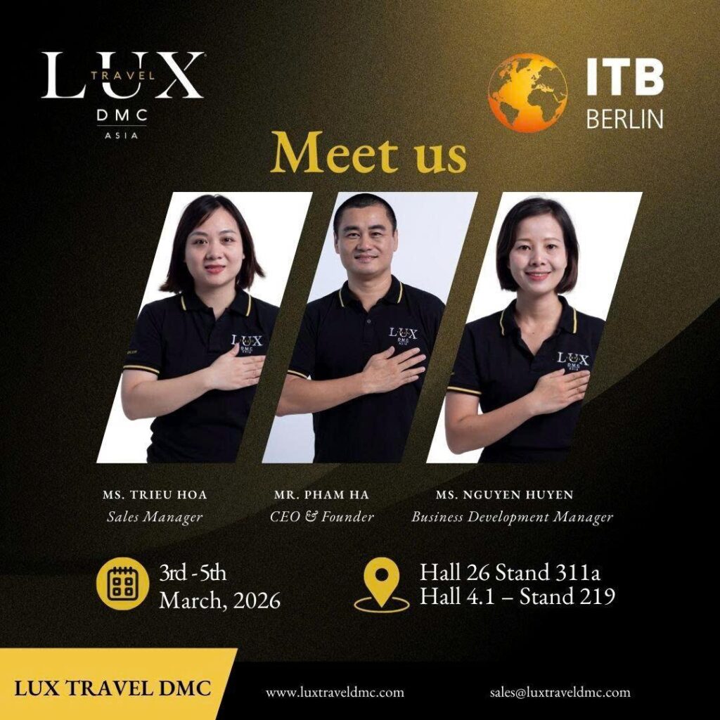 Lux Travel DMC à l'ITB Berlin, luxtraveldmc.asia