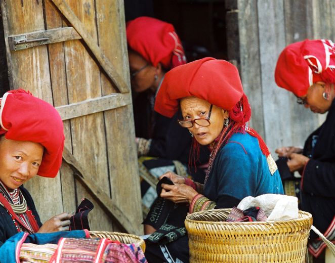 Trek through hill tribe villages in Sapa. 