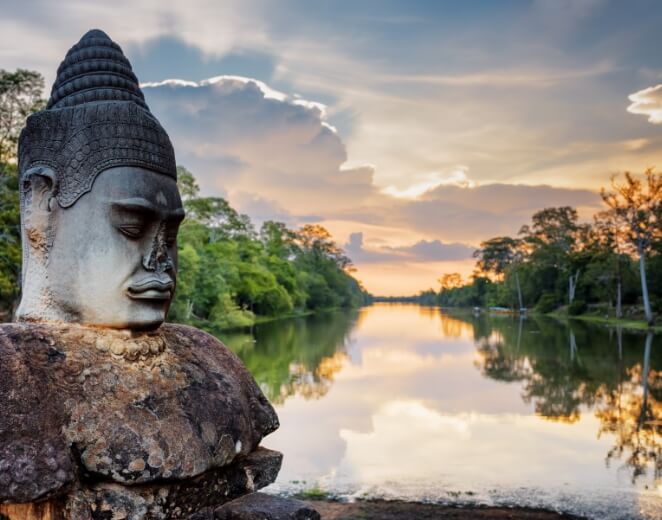 Explore the mystical Angkor Wat and catch the sunset over hidden jungle temples.