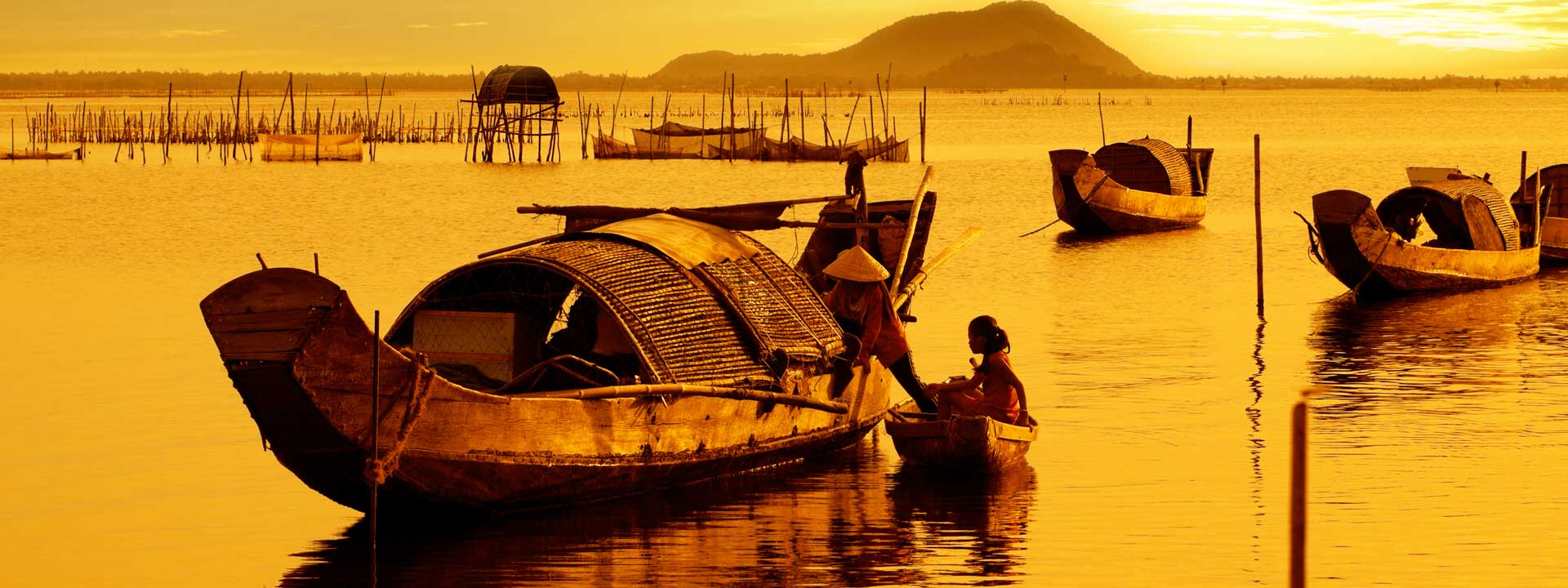 Fisherman in Hoi An town