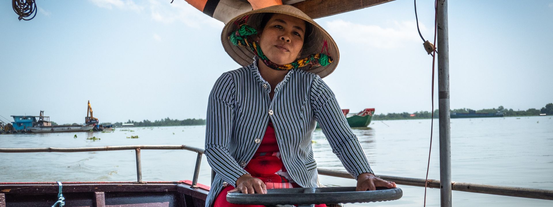 Biking & Sampan Boat Tour in Mekong 2 Days